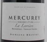Etiquette du vin Mercurey 1er Cru La Levrière Domaine Brintet 2011
