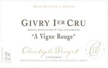Etikette des Weins Givry 1er Cru A Vigne Rouge Domaine des Moirots 2012