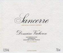 Etiquette du vin Sancerre Le Paradis Domaine Vacheron et Fils 2018