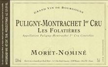 Etikette des Weins Puligny-Montrachet 1er Cru Les Folatières David Moret (Domaine) 2012