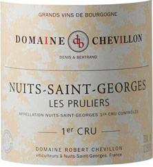 Etichetta Nuits-Saint-Georges 1er Cru Les Pruliers Robert Chevillon 2005