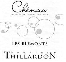Etichetta Chénas Les Blémonts Domaine Thillardon 2017