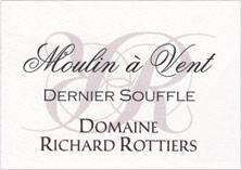 Etichetta Moulin à Vent Dernier Souffle Richard Rottiers (Domaine) 2012