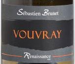 Etiquette du vin Vouvray Renaissance Sébastien Brunet 2010