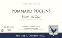 Etiquette du vin Pommard 1er Cru Rugiens Fernand et Laurent Pillot (Domaine) 2017