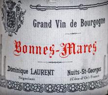 Etikette des Weins Bonnes-Mares Grand Cru Dominique Laurent 2000