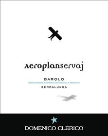Etikette des Weins Barolo DOCG Aeroplan Servaj Domenico Clerico 2014