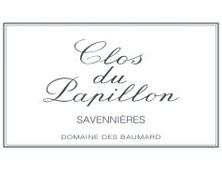 Etiquette du vin Savennières Clos du Papillon Baumard (Domaine des) 1989