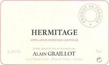 Etichetta Hermitage Domaine Graillot 2015