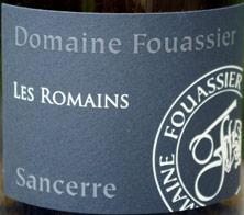Etichetta Sancerre Les Romains Fouassier (Domaine) 2012