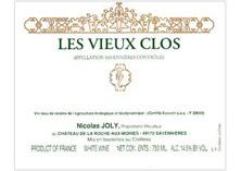 Etiquette du vin Savennières Les Vieux Clos Vignobles de la Coulée de Serrant - Nicolas Joly 2016