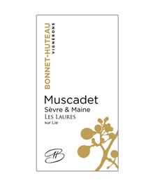 Etiquette du vin Muscadet-Sèvre-et-Maine Les Laures Bonnet-Huteau 2014