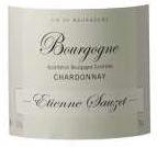Wine label Bourgogne Chardonnay Etienne Sauzet 2020