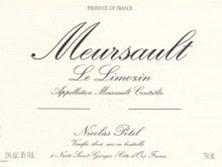 Etichetta Meursault Le Limozin Nicolas Potel 2005