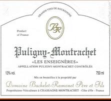 Wine label Puligny-Montrachet Les Enseignères Bachelet-Ramonet (Domaine) 2022