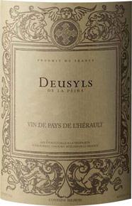 Etikette des Weins Coteaux du Languedoc Domaine de La Pèira en Damaisèla Deusyls de la Pèira Karine Ahton et Robert Dougan 2019