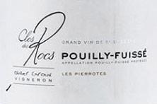 Wine label Pouilly-Fuissé Les Pierrotes Le Clos des Rocs (Domaine) 2015