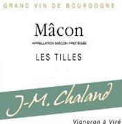 Wine label Mâcon Les Tilles Sainte-Barbe (Domaine) 2016