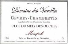 Etikette des Weins Gevrey-Chambertin Clos du Meix des Ouches Varoilles (Domaine des) 2005
