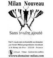 Etikette des Weins Vin de Table de France Nouveau Henri Milan 2015