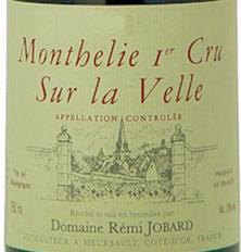Etichetta Monthélie 1er Cru Sur la Velle Rémi Jobard (Domaine) 2008