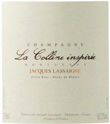 Etichetta La Colline Inspirée Extra-Brut Jacques Lassaigne ----