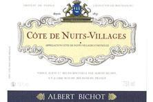 Etiquette du vin Côte de Nuits-Villages Albert Bichot 2008