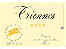Etichetta IGP Méditerranée Rosé Triennes (Domaine) 2020