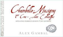 Wine label Chambolle-Musigny 1er Cru Aux Echanges Alex Gambal (Domaine) 2017