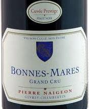 Etiquette du vin Bonnes-Mares Grand Cru Cuvée Prestige Pierre Naigeon (Domaine) 2013