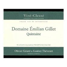 Etiquette du vin Viré-Clessé Emilian Gillet Domaine de la Bongran (J.Thevenet) 2014