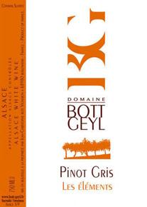 Etichetta Alsace Pinot Gris Les Eléments Bott-Geyl (Domaine) 2009
