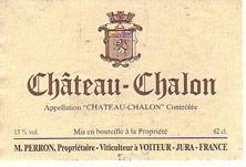 Wine label Château-Chalon M. Perron 1985