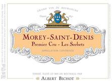 Etikette des Weins Morey Saint-Denis 1er Cru Les Sorbets Albert Bichot 2014