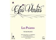 Etiquette du vin Vin de France Clos Ventas  Les Pointes John Sanderson 2014