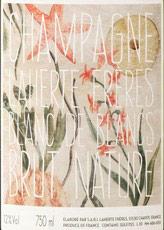 Etiquette du vin Blanc de Blancs Brut Nature Laherte Frères ----