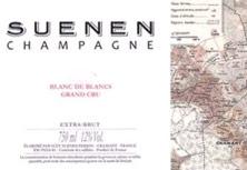 Etiquette du vin Blanc de Blancs Extra-Brut Suenen 2010