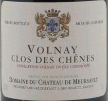 Etichetta Volnay 1er Cru Clos des Chênes Maison Louis Jadot 2004