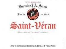 Etichetta Saint-Véran J.A. Ferret (Domaine) 2020