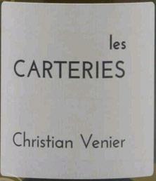 Etichetta Cheverny Les Carteries Christian Vénier 2016