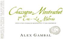 Etikette des Weins Chassagne-Montrachet La Maltroie Alex Gambal (Domaine) 2014