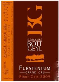 Etichetta Alsace Gewurztraminer Grand Cru Furstentum Bott-Geyl (Domaine) 2005