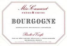 Etichetta Bourgogne Méo-Camuzet (Frère & Soeurs) 2016