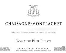 Etiquette du vin Chassagne-Montrachet Paul Pillot (Domaine) 2020