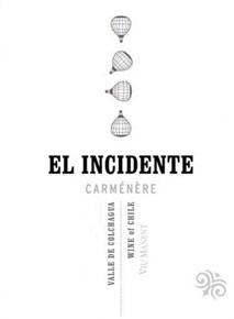 Wine label Colchagua Viu Manent El Incidente 2011