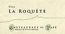 Etikette des Weins Châteauneuf-du-Pape La Roquète - Anciennement La Roquette (Domaine de) Clos de La Roquète Vignobles Brunier 1995
