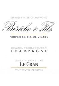 Wine label Ludes 1er Cru Le Cran Extra-Brut Bérêche et Fils 2006