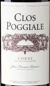 Etichetta Vin de Corse Clos Poggiale Jean-François Renucci 2016