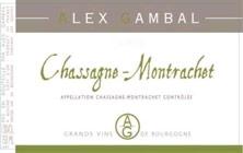 Wine label Chassagne-Montrachet Alex Gambal (Domaine) 2015
