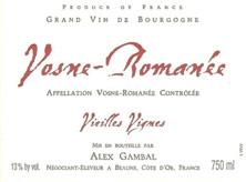 Wine label Vosne-Romanée Alex Gambal (Domaine) 2005